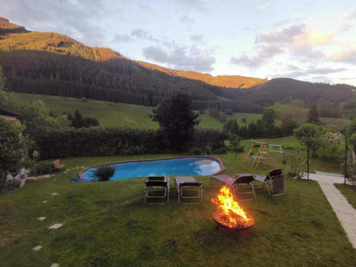 Pool, Pokale, Sauna, Billard, Kirche U. Viel Natur Vordernberg Exterior photo